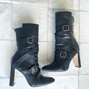 Manolo Blahnik Leather boots